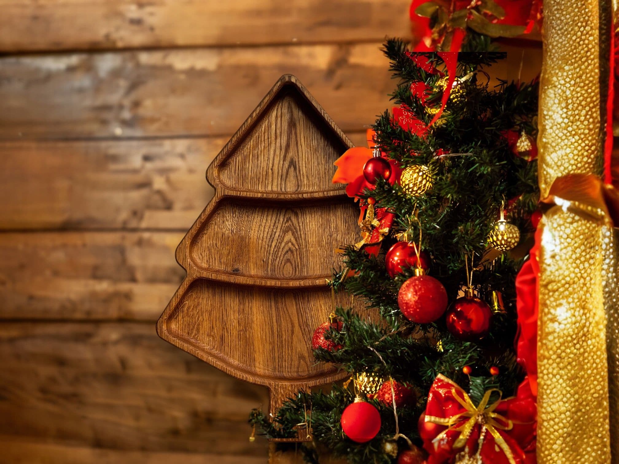 Servírovací podnos, Vianočný stromček