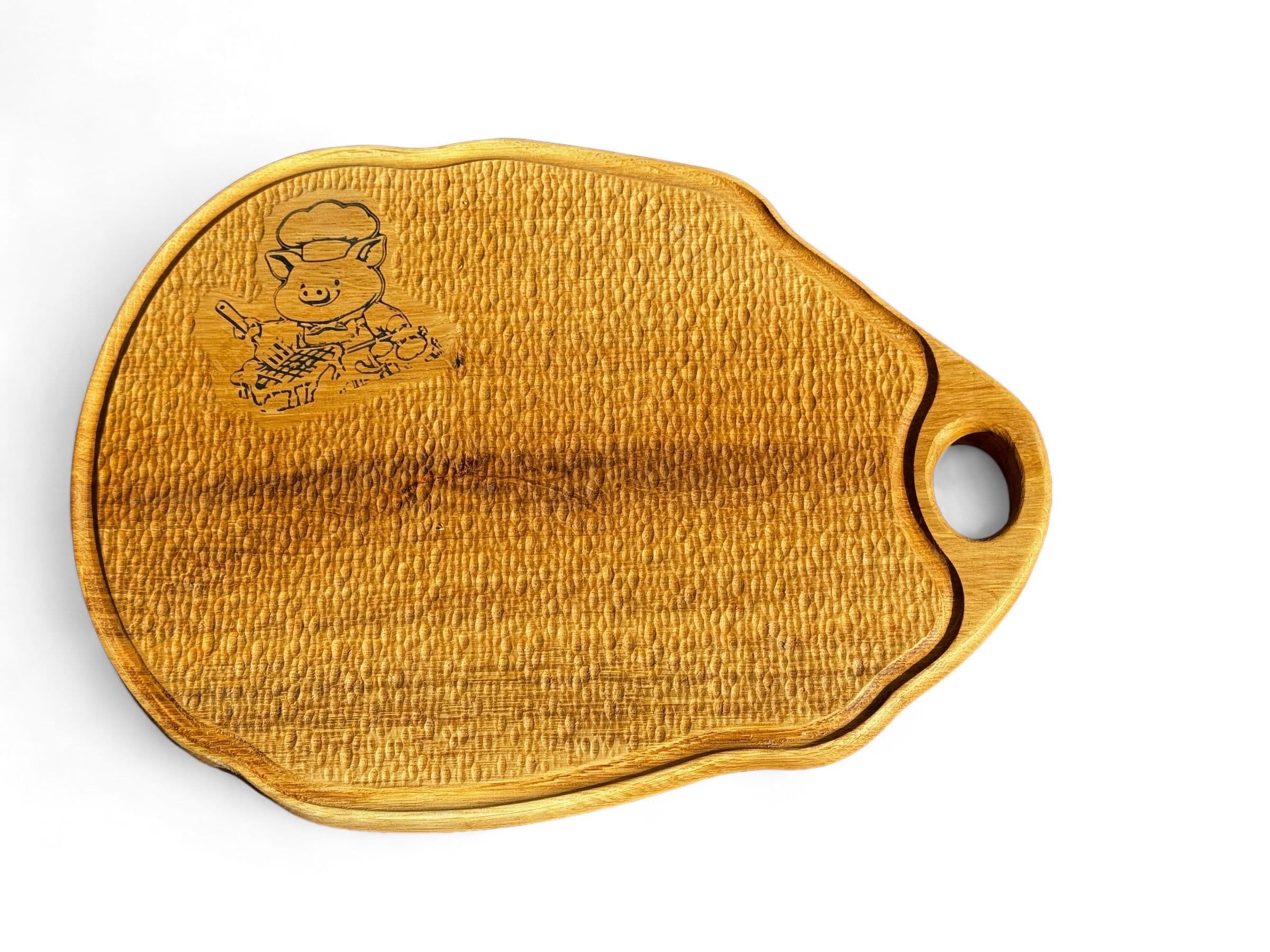 Stejková doska s prasiatkom