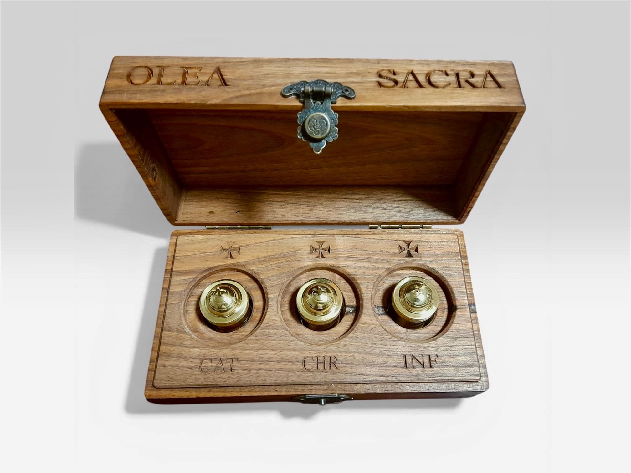 Schránka na sväté oleje „Olea Sacra“ Schránka na sväté oleje „Olea Sacra“